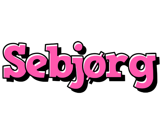 Sebjørg girlish logo