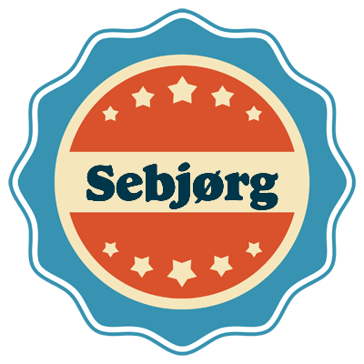Sebjørg labels logo