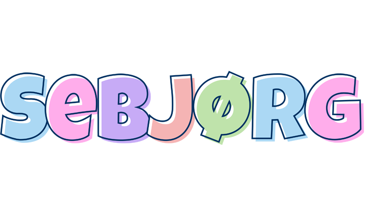 Sebjørg pastel logo