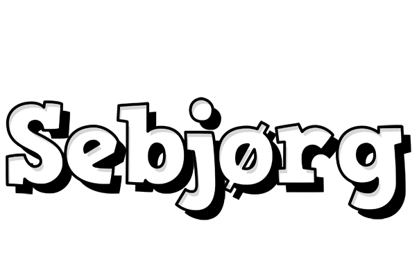 Sebjørg snowing logo