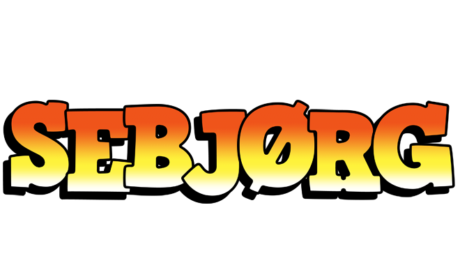 Sebjørg sunset logo