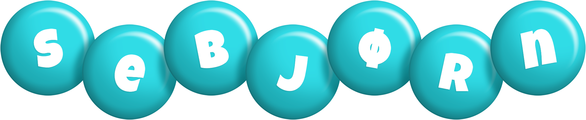 Sebjørn candy-azur logo