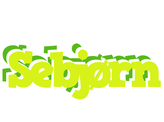 Sebjørn citrus logo