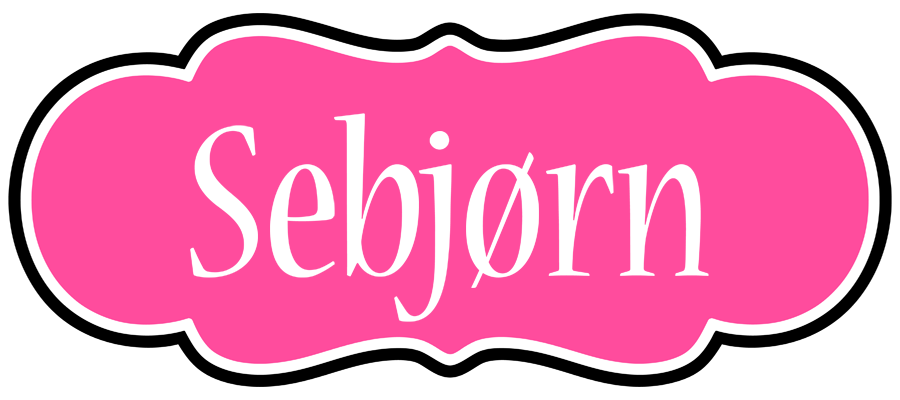 Sebjørn invitation logo