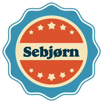 Sebjørn labels logo