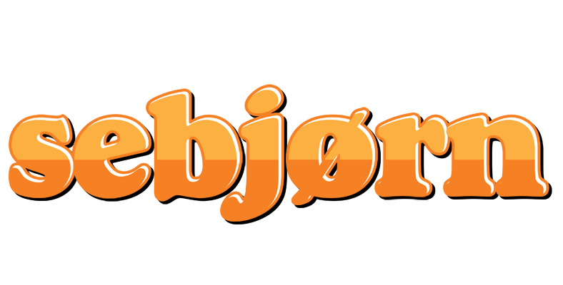 Sebjørn orange logo