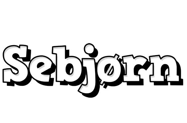 Sebjørn snowing logo