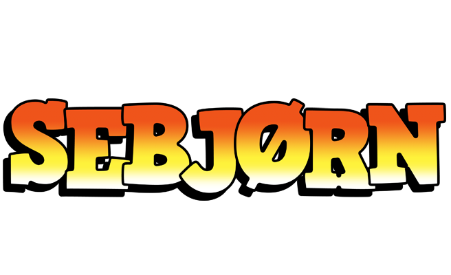 Sebjørn sunset logo