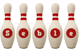 Seble bowling-pin logo