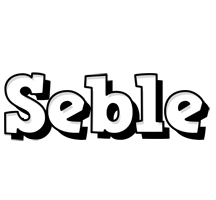 Seble snowing logo