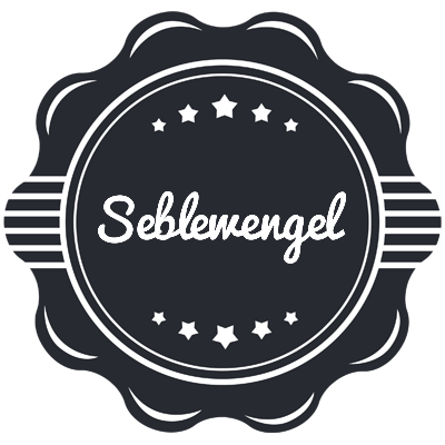 Seblewengel badge logo