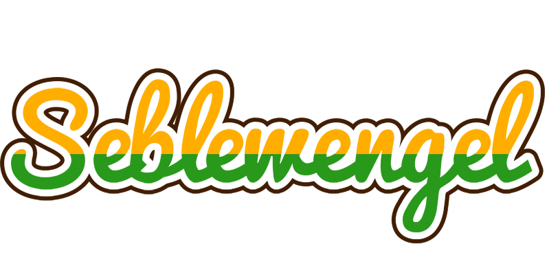 Seblewengel banana logo