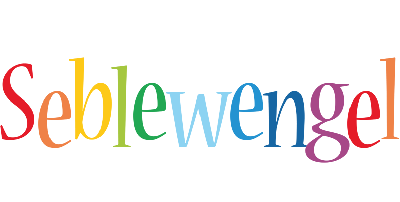 Seblewengel birthday logo