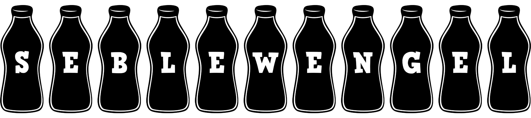 Seblewengel bottle logo
