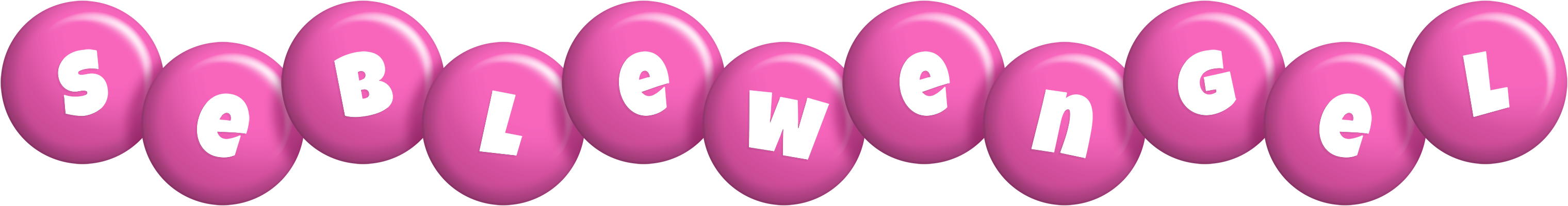 Seblewengel candy-pink logo