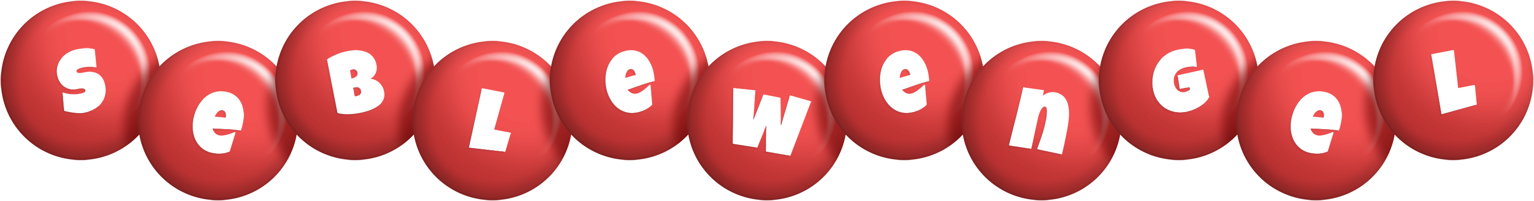 Seblewengel candy-red logo