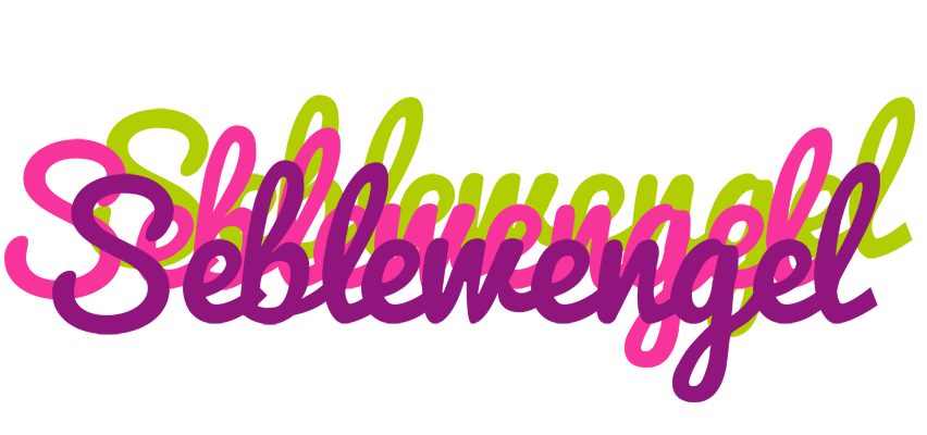 Seblewengel flowers logo