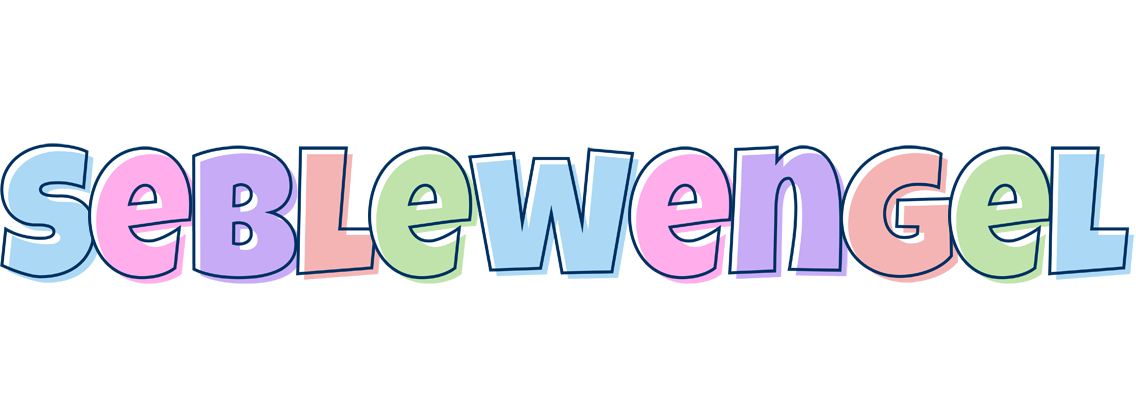 Seblewengel pastel logo