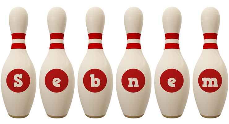 Sebnem bowling-pin logo