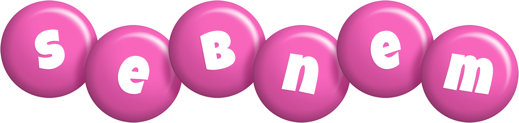 Sebnem candy-pink logo