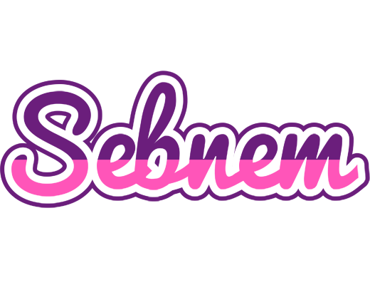 Sebnem cheerful logo