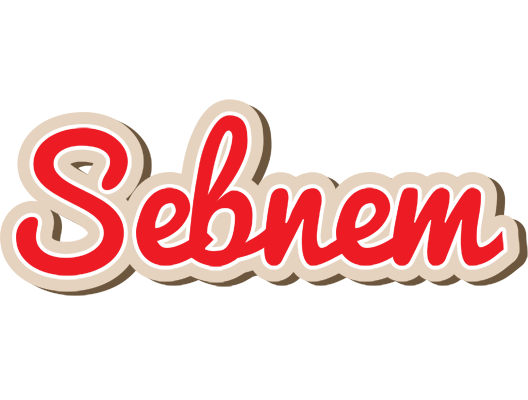 Sebnem chocolate logo