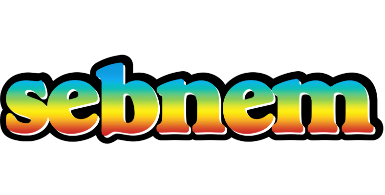 Sebnem color logo