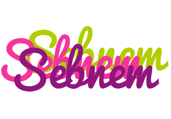 Sebnem flowers logo