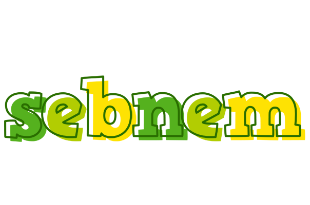 Sebnem juice logo