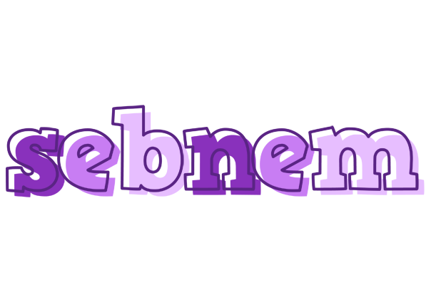 Sebnem sensual logo
