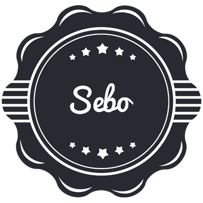 Sebo badge logo