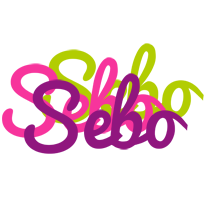 Sebo flowers logo