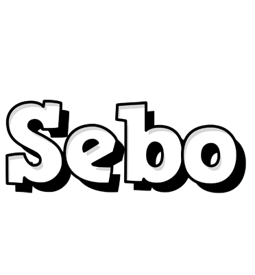 Sebo snowing logo