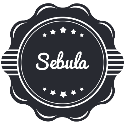 Sebula badge logo