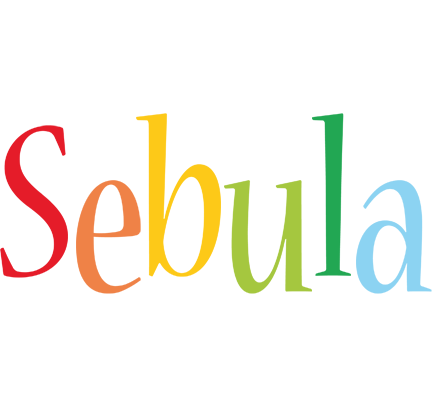 Sebula birthday logo