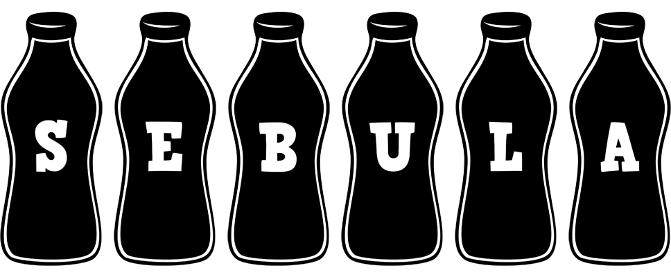 Sebula bottle logo