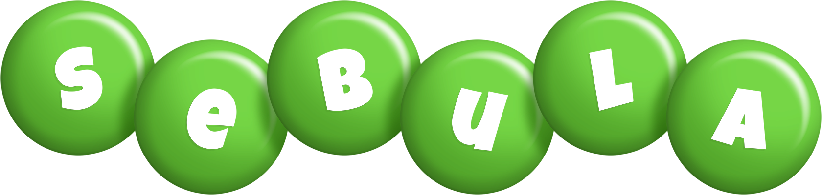 Sebula candy-green logo
