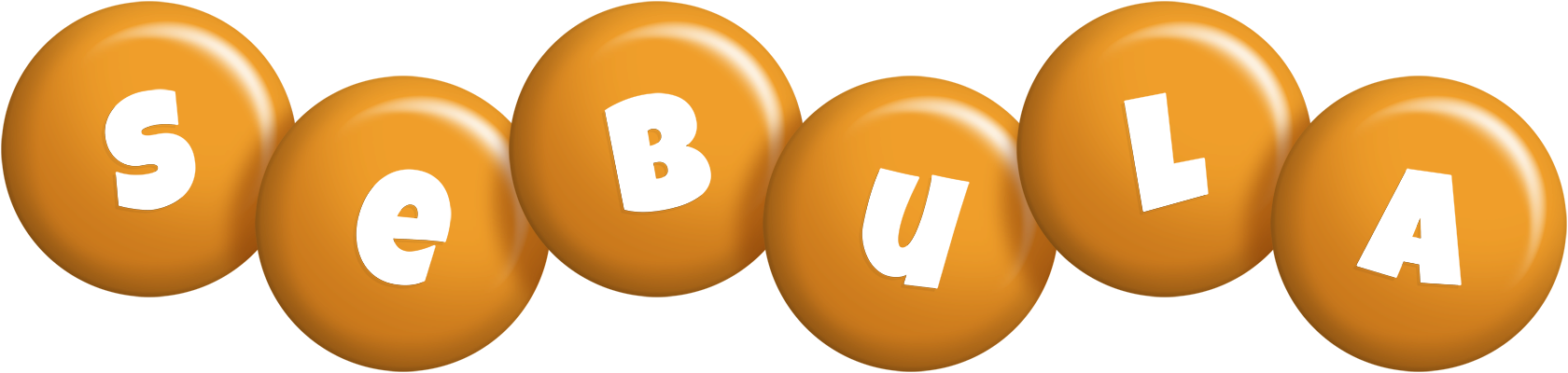 Sebula candy-orange logo