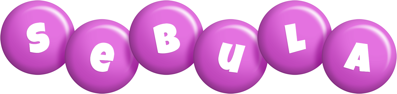 Sebula candy-purple logo