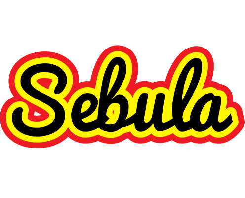 Sebula flaming logo