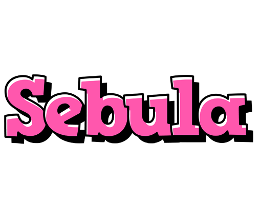 Sebula girlish logo