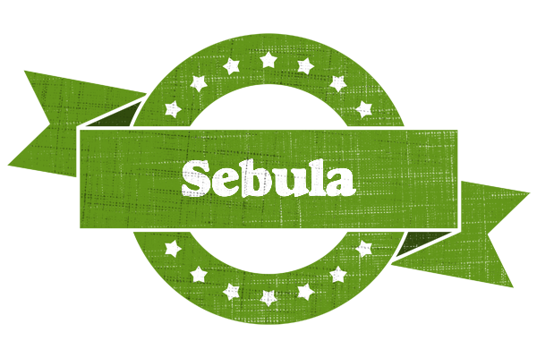 Sebula natural logo