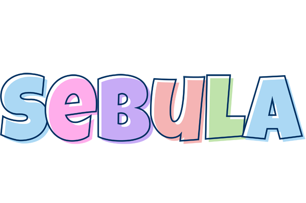Sebula pastel logo