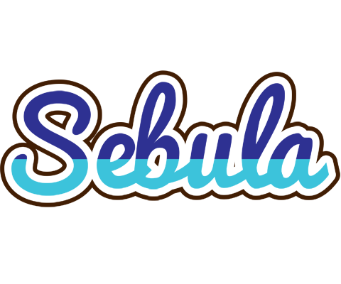 Sebula raining logo