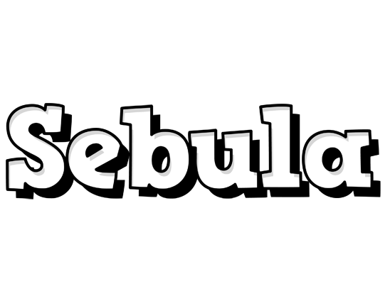 Sebula snowing logo
