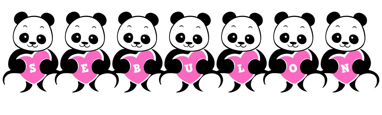 Sebulon love-panda logo