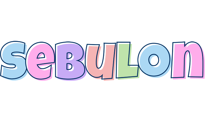 Sebulon pastel logo