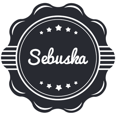 Sebuska badge logo