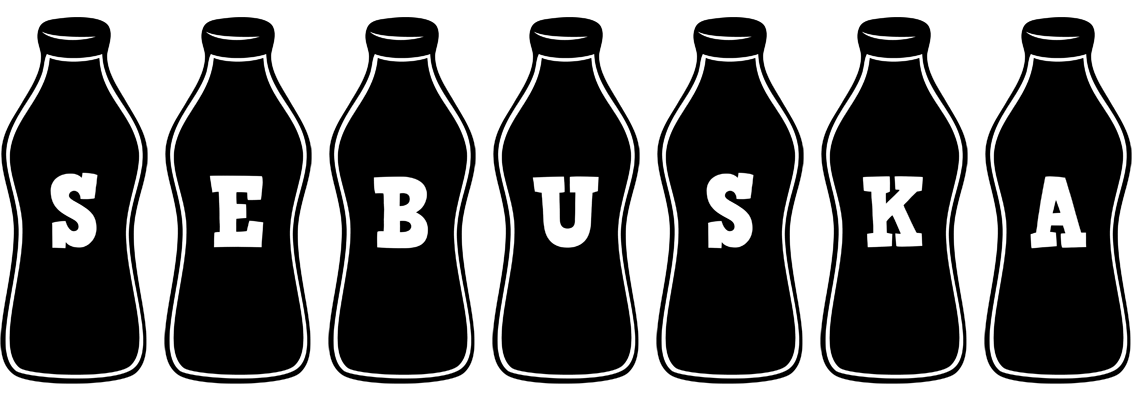 Sebuska bottle logo