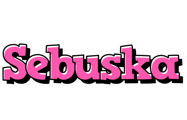 Sebuska girlish logo
